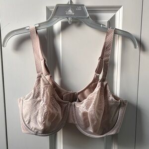 Wacoal Pink Lace Underwire Bra